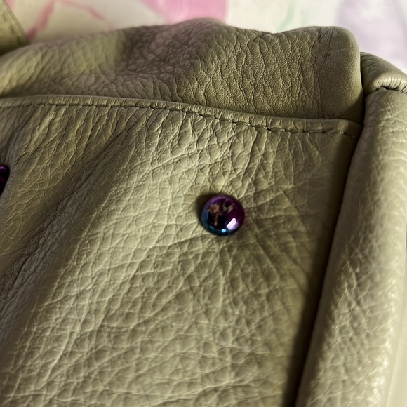 Aimee Kestenberg Grey Leather Backpack with dust bag - Picture 6 of 6